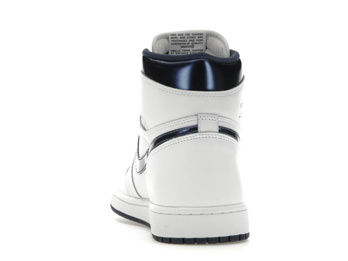Vue 27 de Jordan 1 Retro Metallic Navy (2016)
