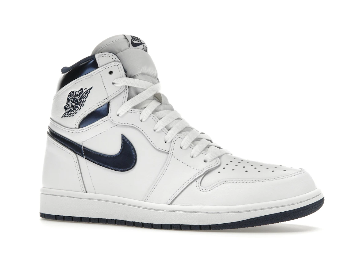 Vue 4 de Jordan 1 Retro Metallic Navy (2016)