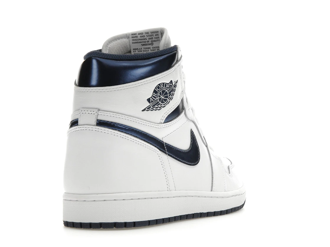 Vue 31 de Jordan 1 Retro Metallic Navy (2016)