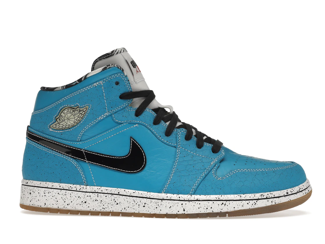 Vue 2 de Jordan 1 Retro Quai 54 Ruff N Tuff