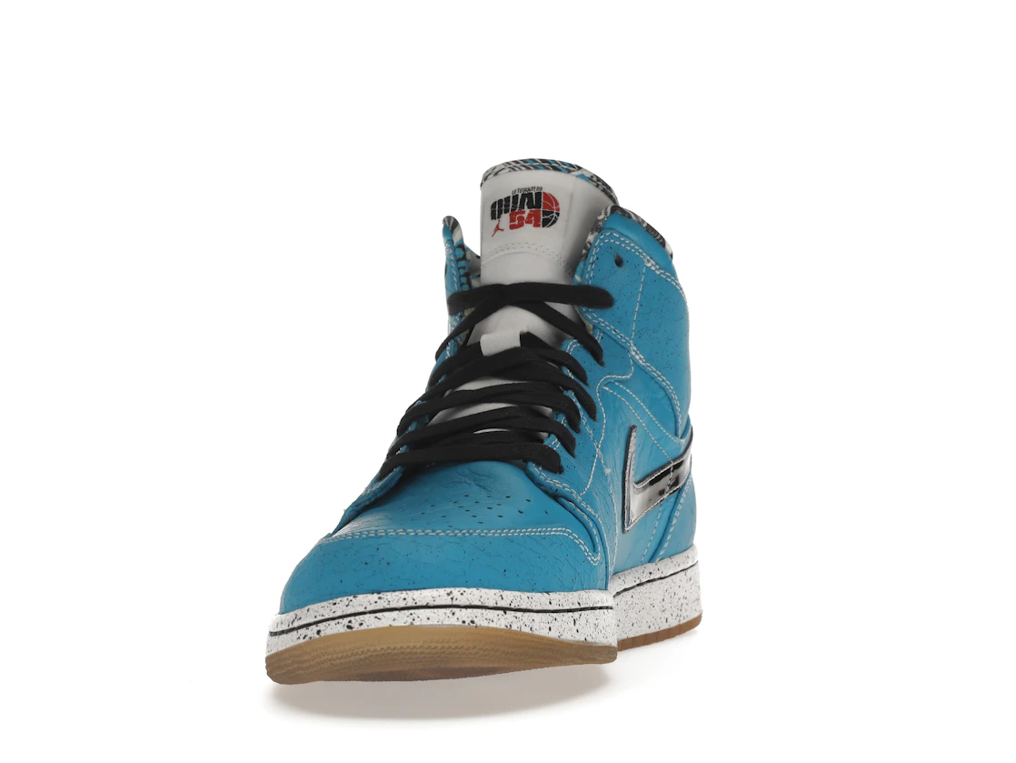 Vue 12 de Jordan 1 Retro Quai 54 Ruff N Tuff