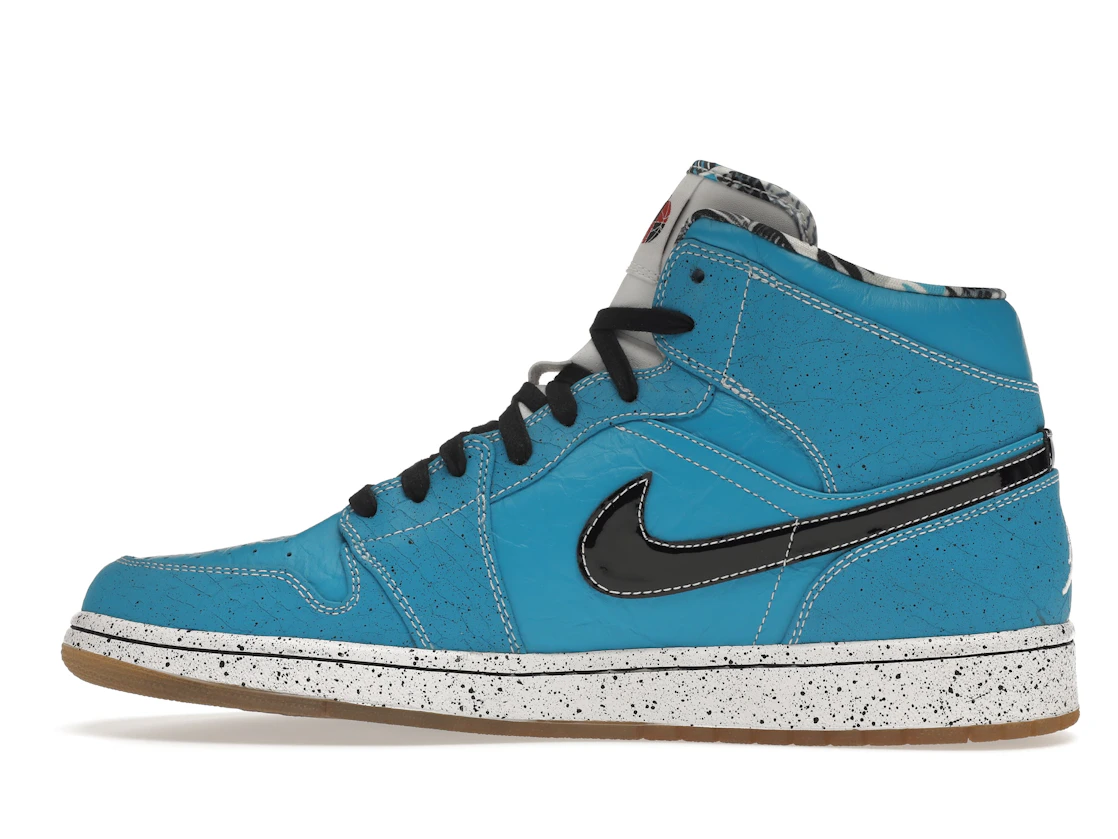 Vue 20 de Jordan 1 Retro Quai 54 Ruff N Tuff