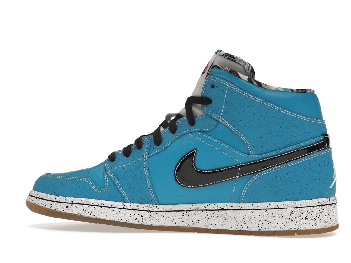 Vue 21 de Jordan 1 Retro Quai 54 Ruff N Tuff
