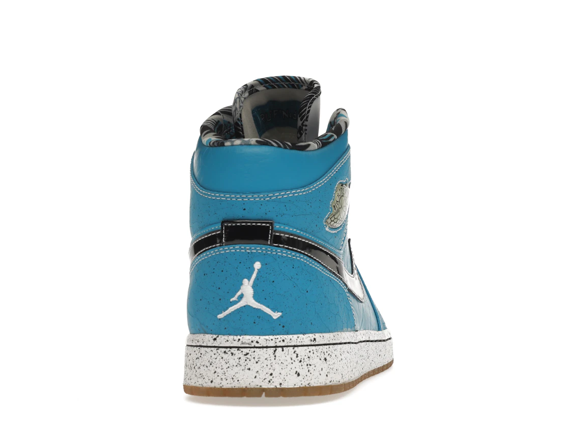 Vue 29 de Jordan 1 Retro Quai 54 Ruff N Tuff