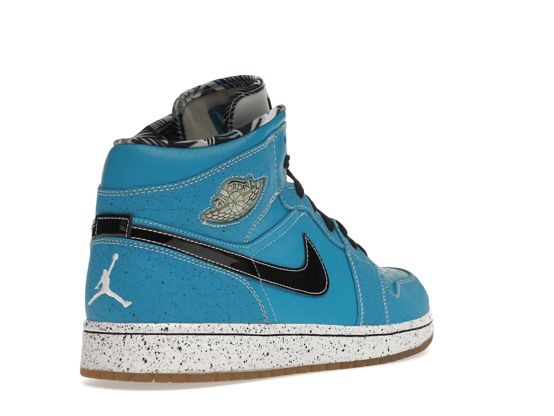 Vue 32 de Jordan 1 Retro Quai 54 Ruff N Tuff