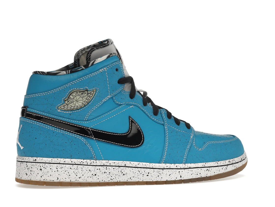 Vue 35 de Jordan 1 Retro Quai 54 Ruff N Tuff