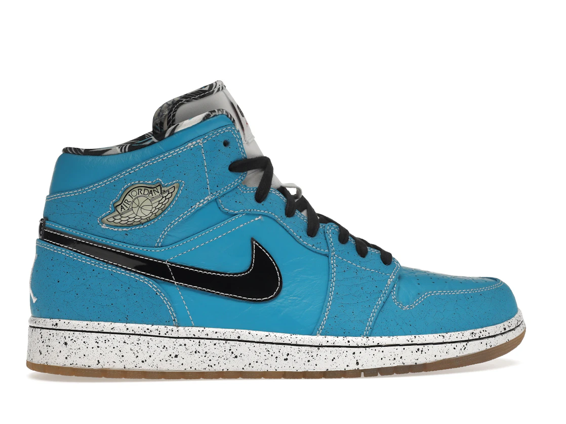 Vue 36 de Jordan 1 Retro Quai 54 Ruff N Tuff
