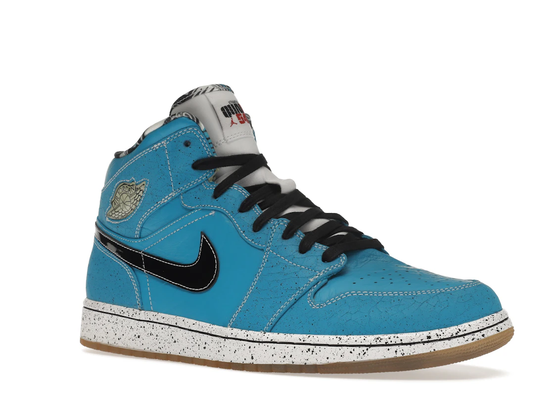 Vue 5 de Jordan 1 Retro Quai 54 Ruff N Tuff