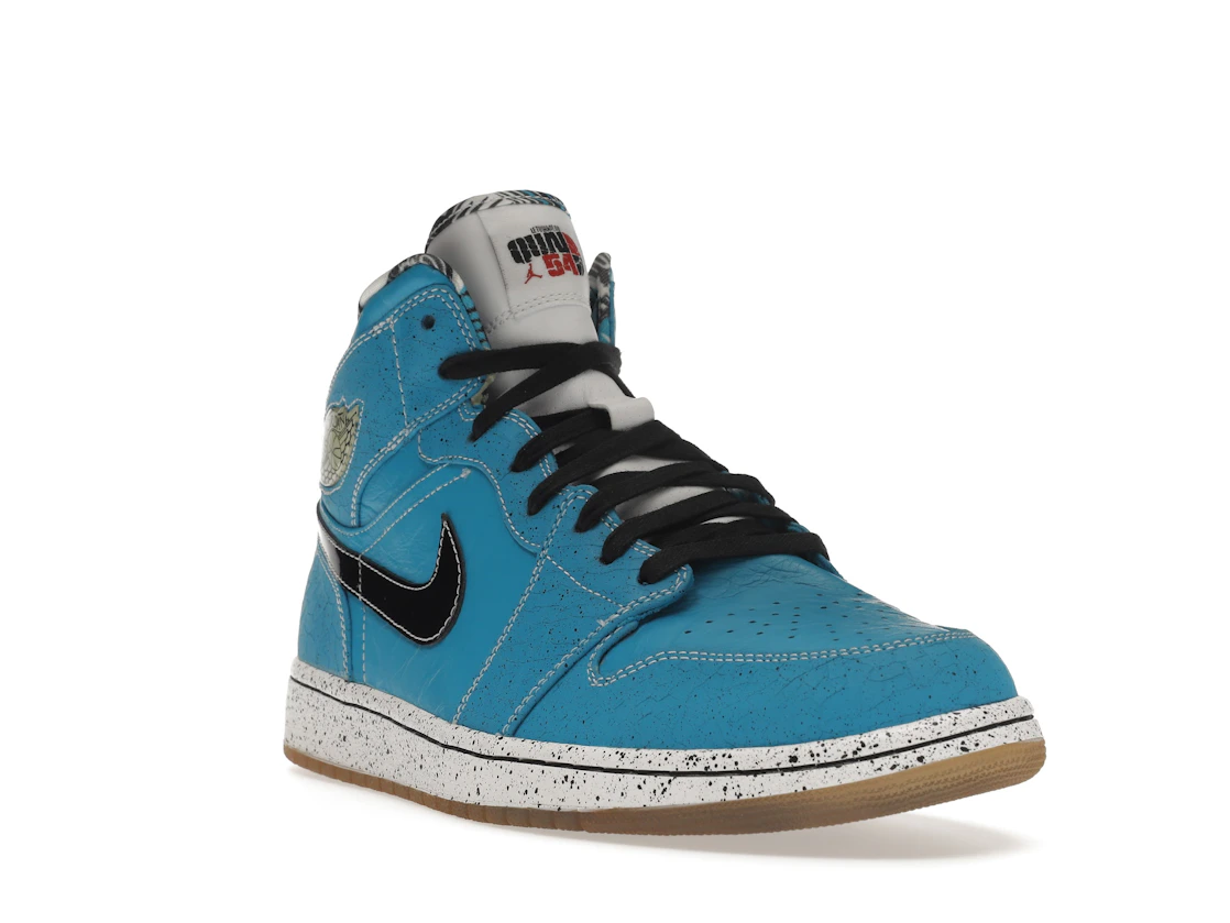 Vue 7 de Jordan 1 Retro Quai 54 Ruff N Tuff