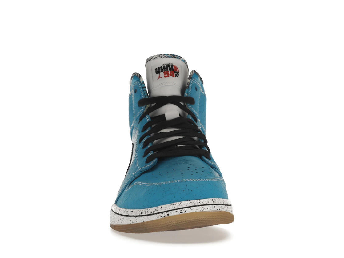 Vue 10 de Jordan 1 Retro Quai 54 Ruff N Tuff