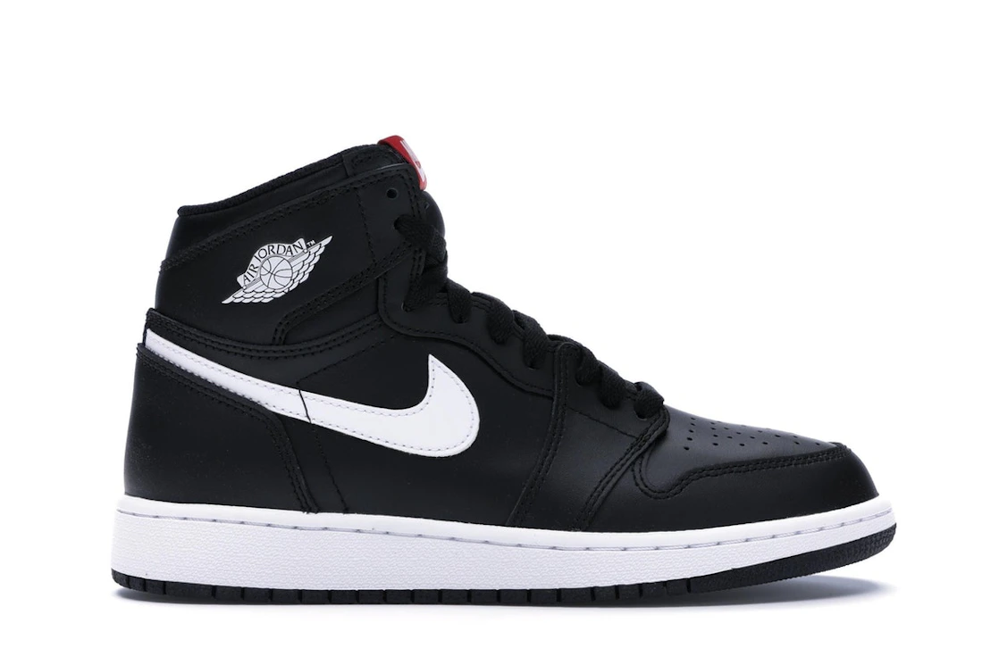 Vue 1 de Jordan 1 Retro Yin Yang Black (GS)