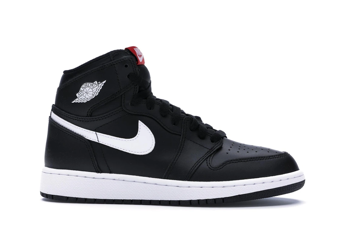 Vue 2 de Jordan 1 Retro Yin Yang Black (GS)