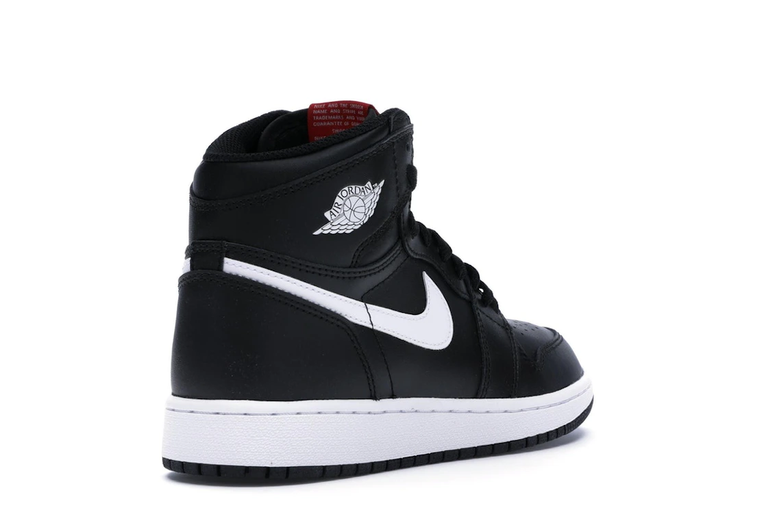 Vue 32 de Jordan 1 Retro Yin Yang Black (GS)