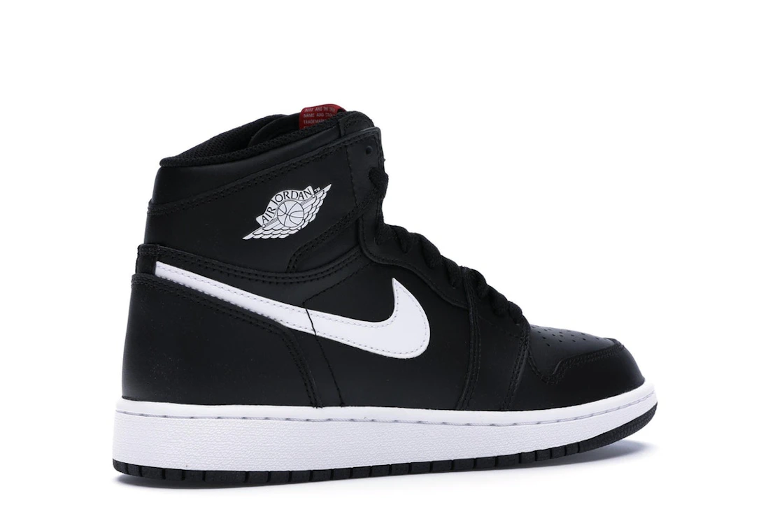 Vue 34 de Jordan 1 Retro Yin Yang Black (GS)