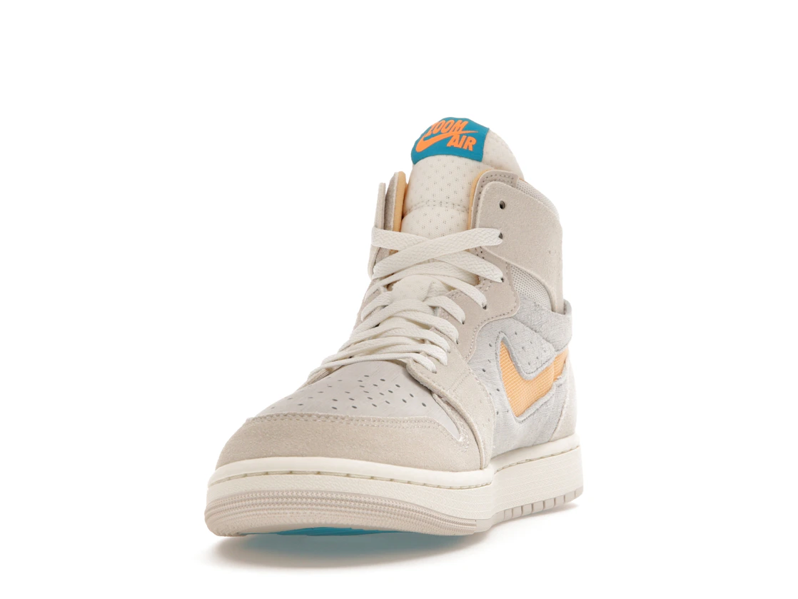 Vue 12 de Jordan 1 Zoom CMFT 2 Orewood Brown Bright Citrus Sail