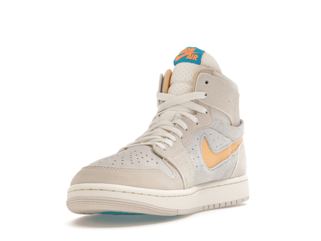 Vue 13 de Jordan 1 Zoom CMFT 2 Orewood Brown Bright Citrus Sail
