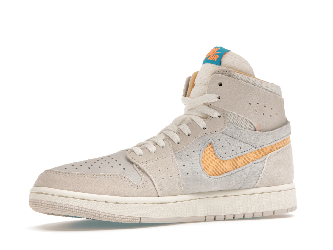 Vue 16 de Jordan 1 Zoom CMFT 2 Orewood Brown Bright Citrus Sail