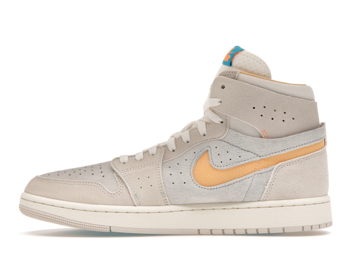 Vue 19 de Jordan 1 Zoom CMFT 2 Orewood Brown Bright Citrus Sail