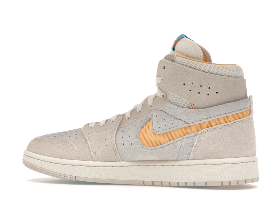Vue 21 de Jordan 1 Zoom CMFT 2 Orewood Brown Bright Citrus Sail