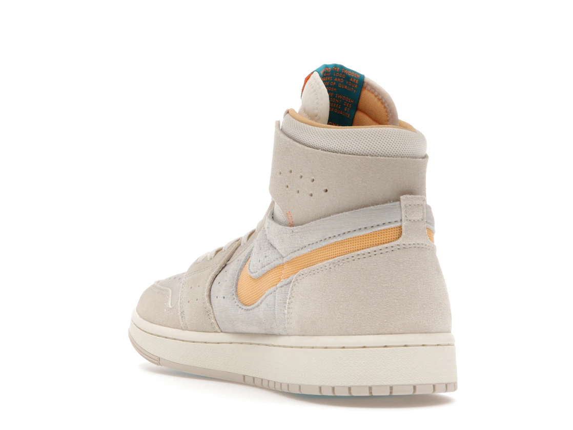 Vue 25 de Jordan 1 Zoom CMFT 2 Orewood Brown Bright Citrus Sail