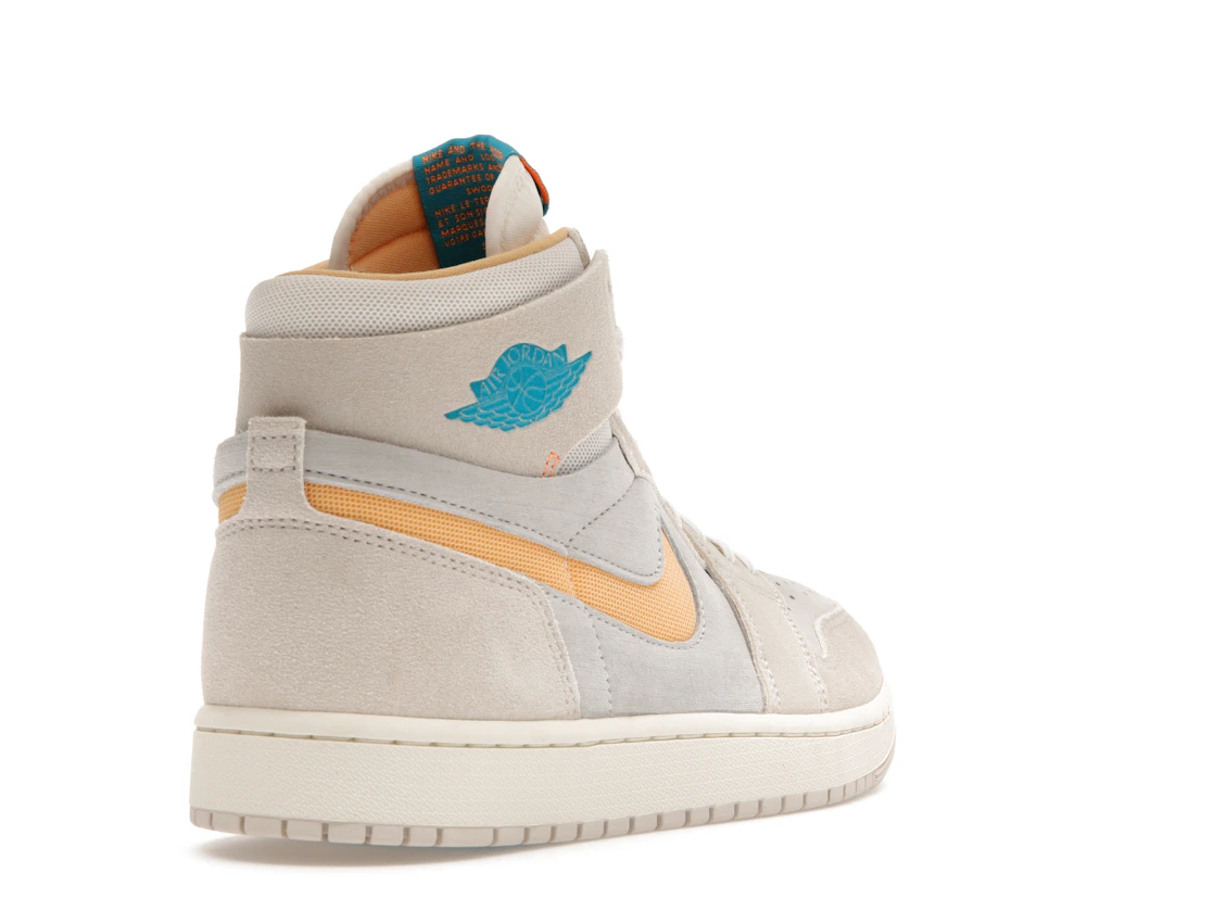 Vue 31 de Jordan 1 Zoom CMFT 2 Orewood Brown Bright Citrus Sail