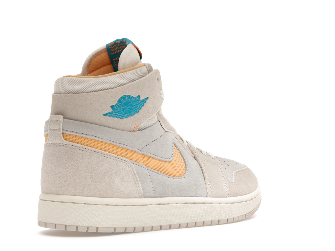 Vue 32 de Jordan 1 Zoom CMFT 2 Orewood Brown Bright Citrus Sail