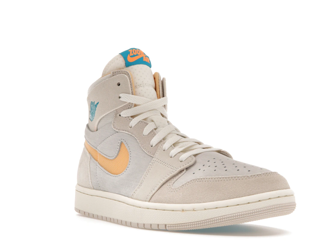Vue 6 de Jordan 1 Zoom CMFT 2 Orewood Brown Bright Citrus Sail