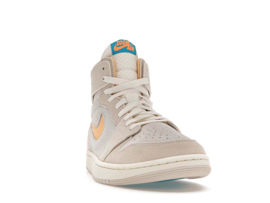 Vue 8 de Jordan 1 Zoom CMFT 2 Orewood Brown Bright Citrus Sail