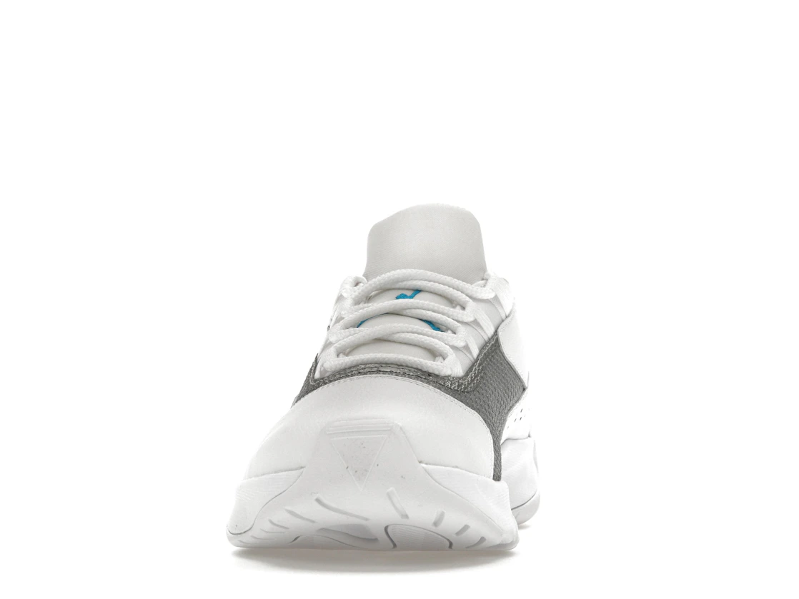Vue 11 de Jordan 11 CMFT Low White Neo Turquoise