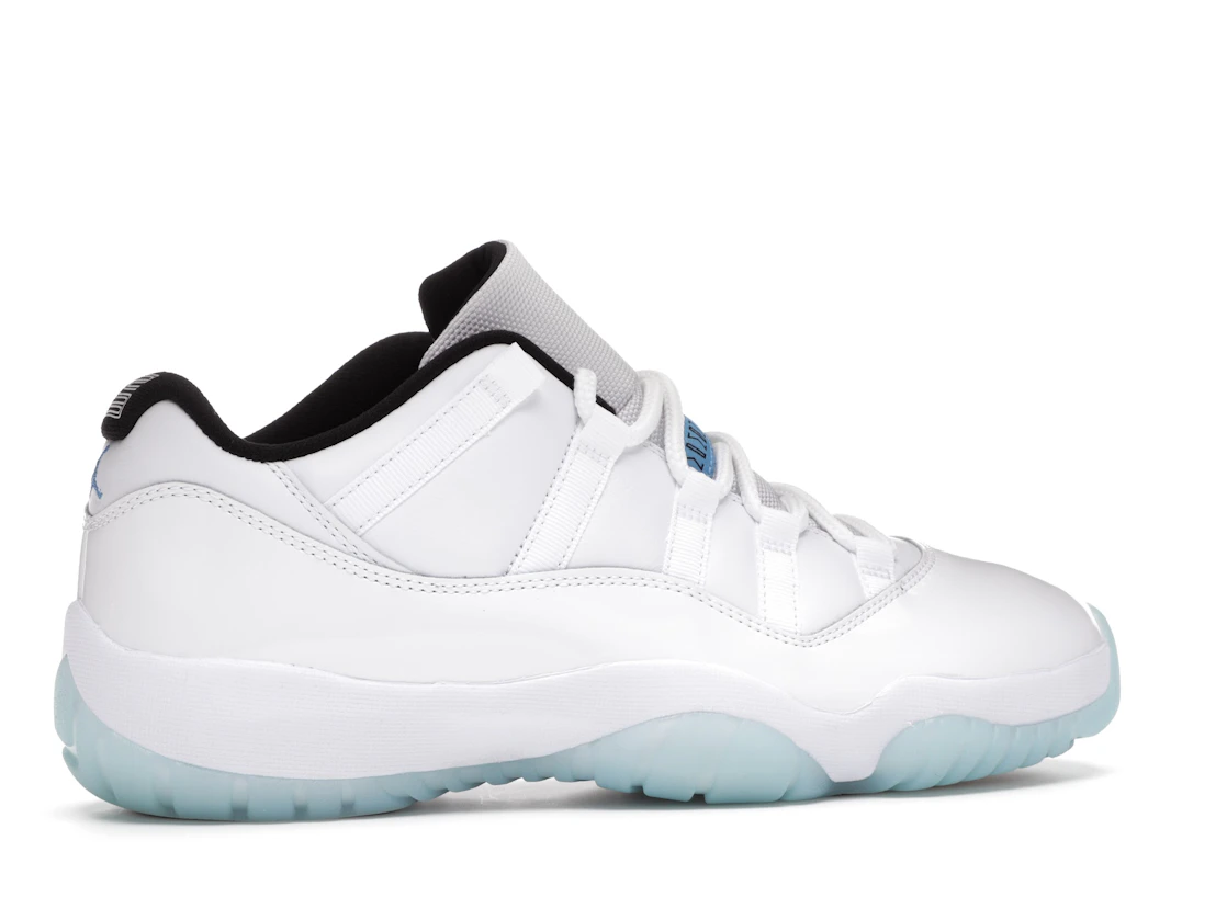 Vue 35 de Jordan 11 Retro Low Legend Blue