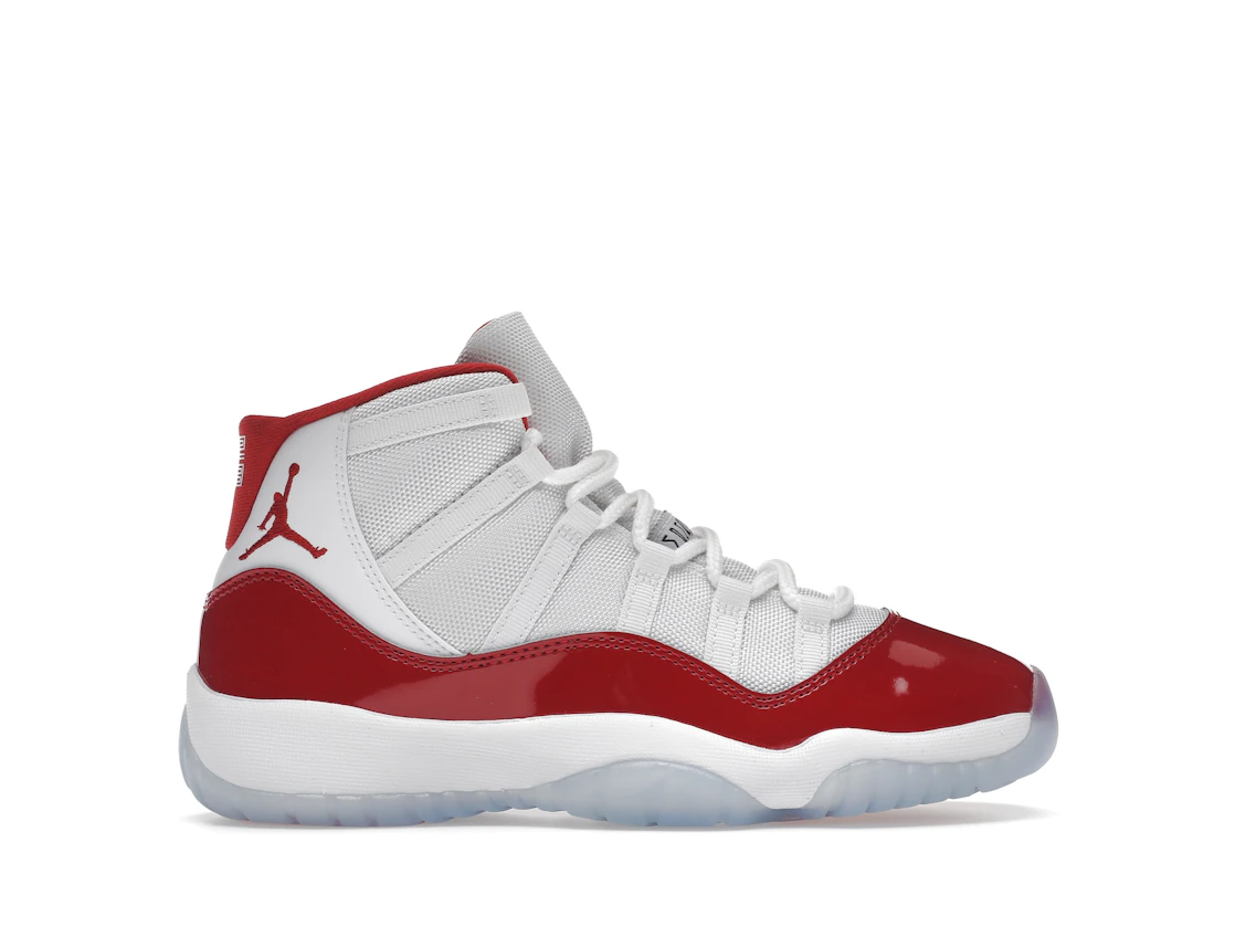 Vue 1 de Jordan 11 Retro Cherry (2022) (GS)