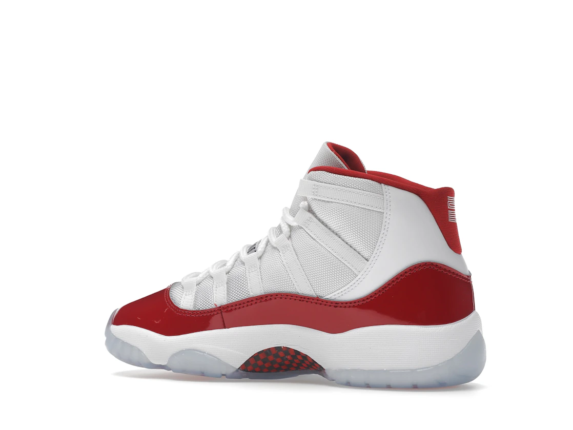 Vue 22 de Jordan 11 Retro Cherry (2022) (GS)