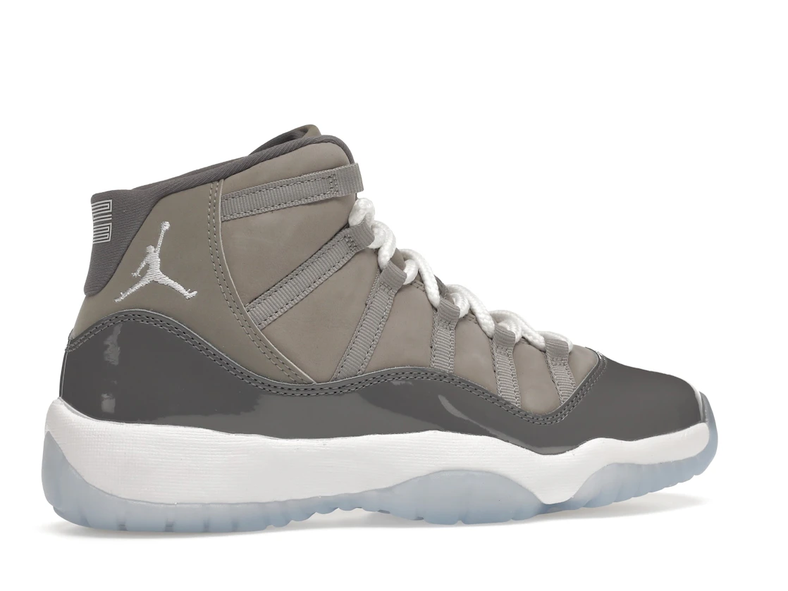 Vue 35 de Jordan 11 Retro Cool Grey (2021) (GS)