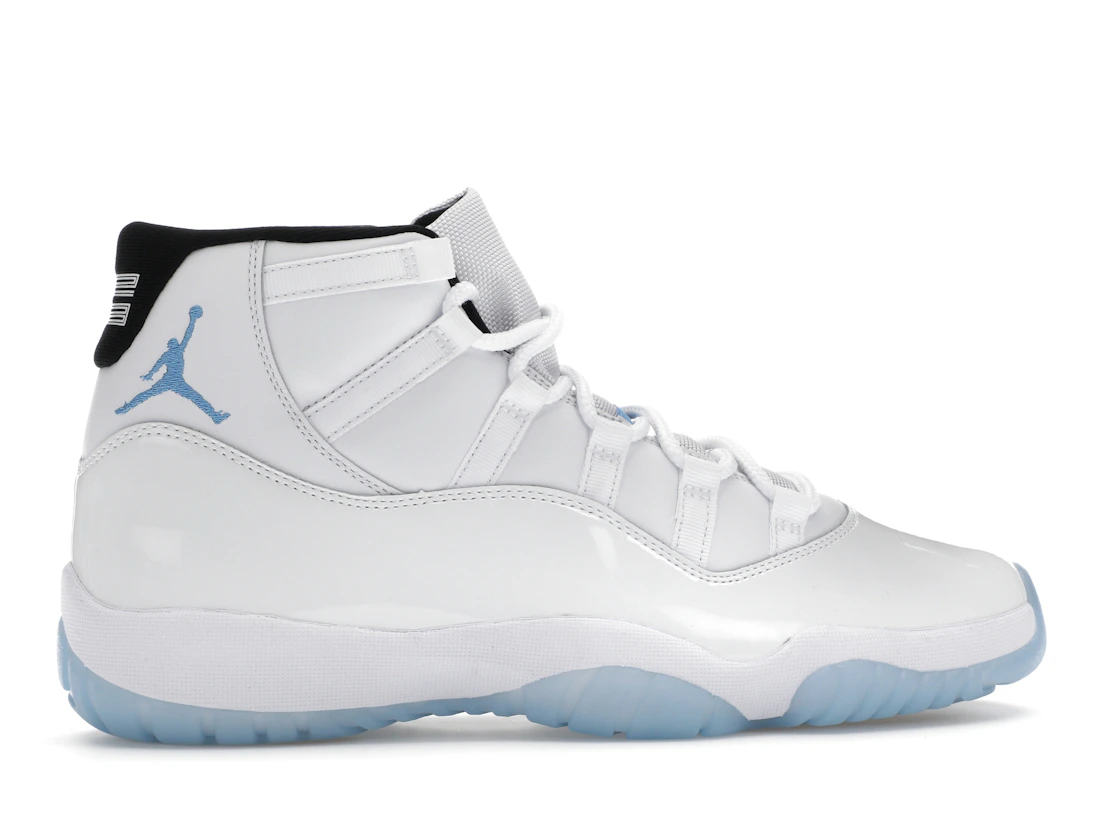 Vue 36 de Jordan 11 Retro Legend Blue (2024)