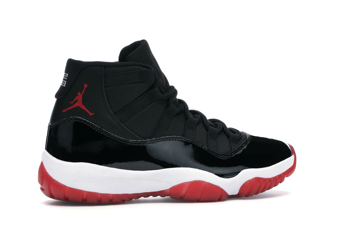 Vue 35 de Jordan 11 Retro Playoffs Bred (2019)