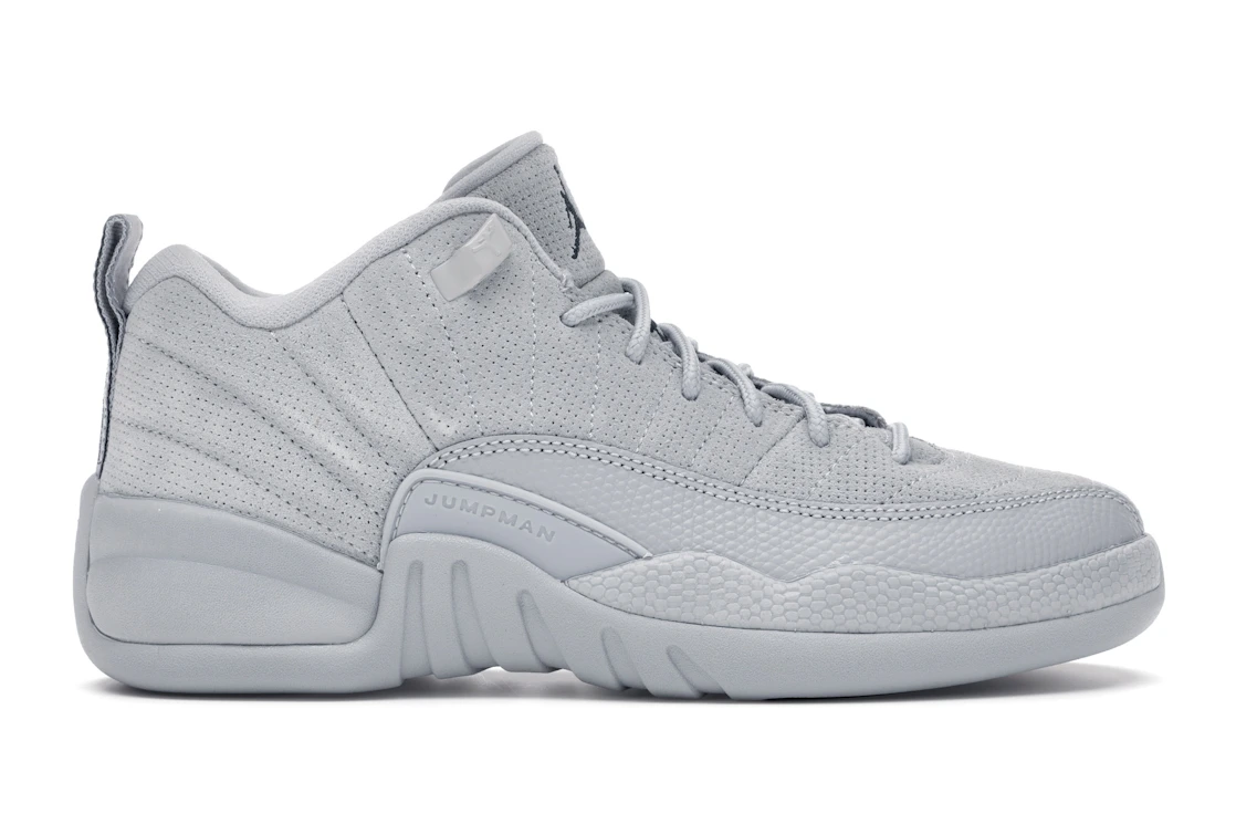 Vue 1 de Jordan 12 Retro Low Wolf Grey (GS)