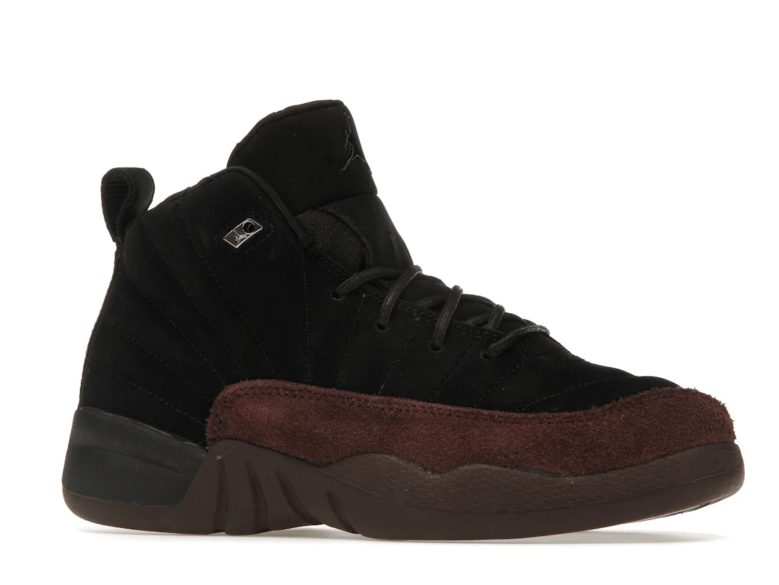 Vue 3 de Jordan 12 Retro SP A Ma Maniére Black (PS)