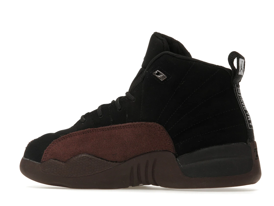 Vue 21 de Jordan 12 Retro SP A Ma Maniére Black (PS)