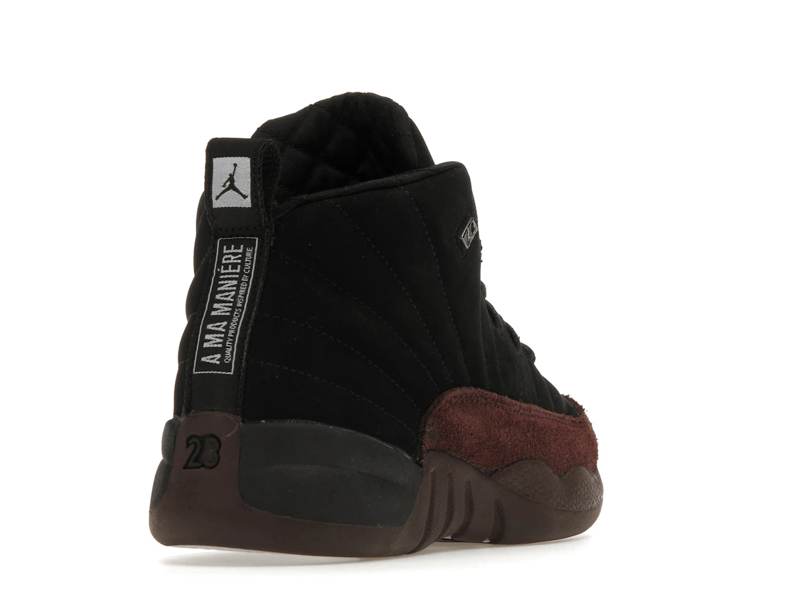 Vue 31 de Jordan 12 Retro SP A Ma Maniére Black (PS)