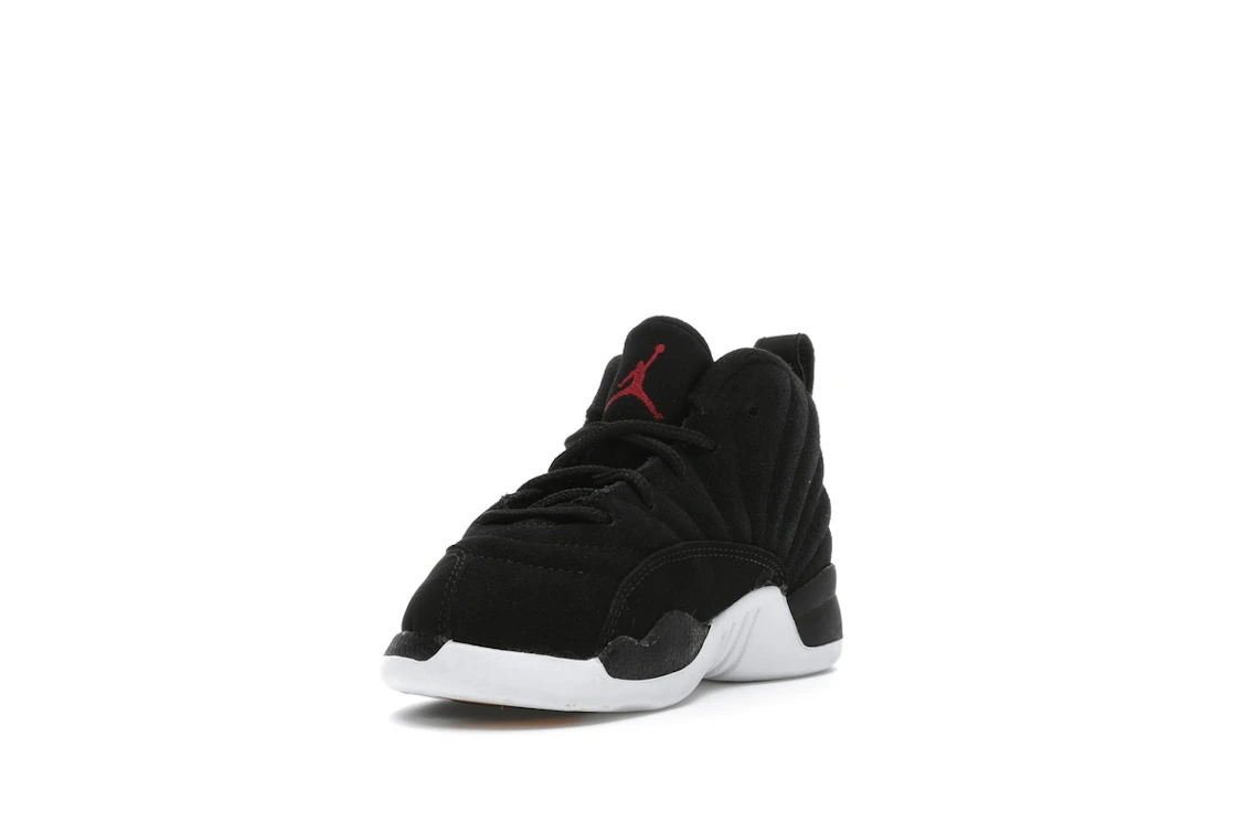 Vue 13 de Jordan 12 Retro Reverse Taxi Black (TD)