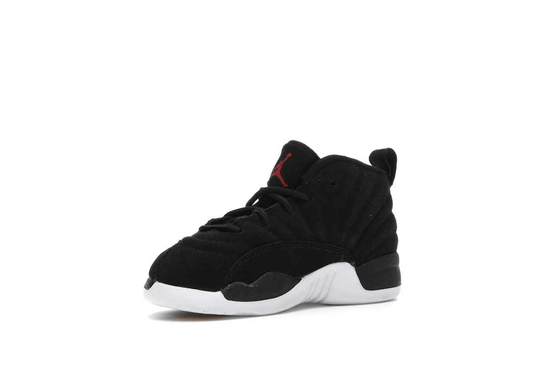 Vue 15 de Jordan 12 Retro Reverse Taxi Black (TD)
