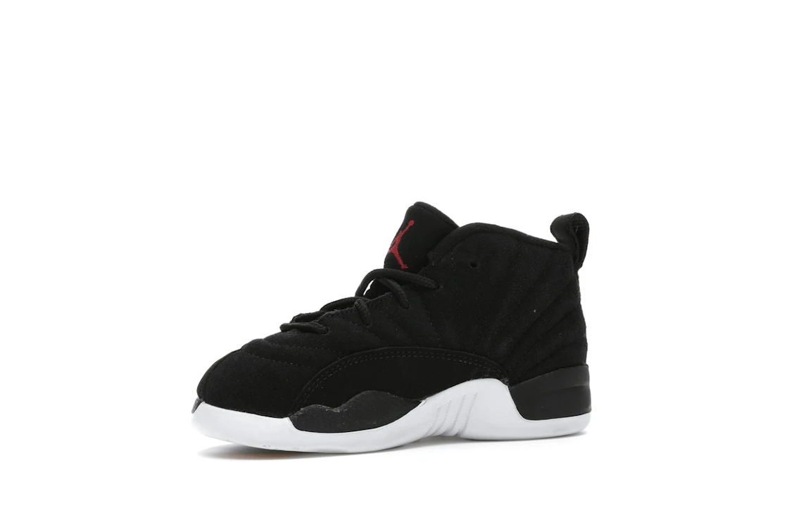 Vue 16 de Jordan 12 Retro Reverse Taxi Black (TD)