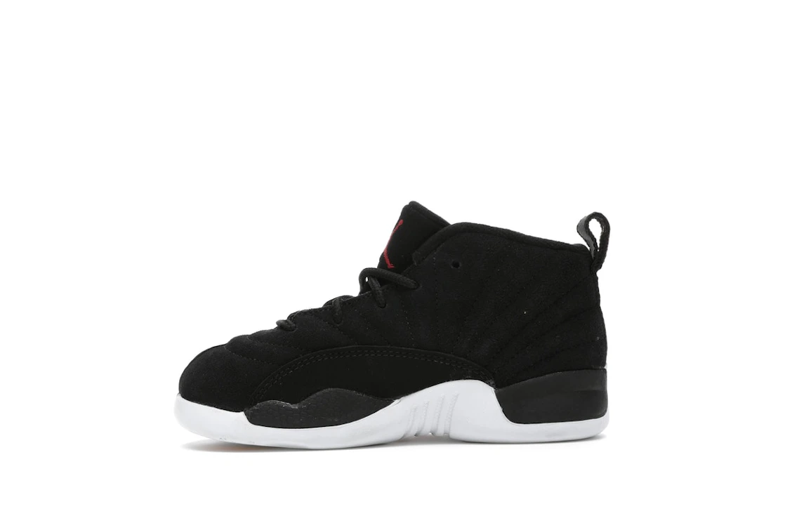 Vue 18 de Jordan 12 Retro Reverse Taxi Black (TD)