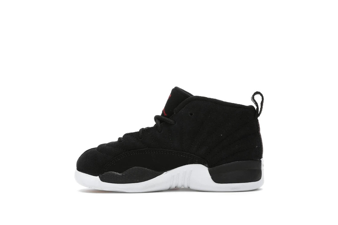 Vue 19 de Jordan 12 Retro Reverse Taxi Black (TD)