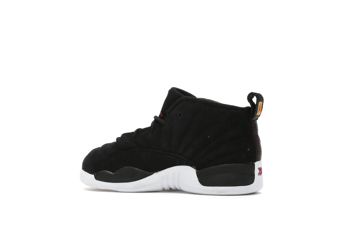 Vue 21 de Jordan 12 Retro Reverse Taxi Black (TD)