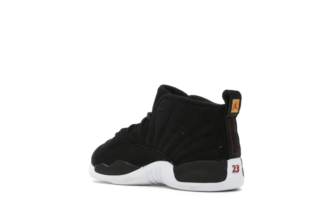 Vue 23 de Jordan 12 Retro Reverse Taxi Black (TD)