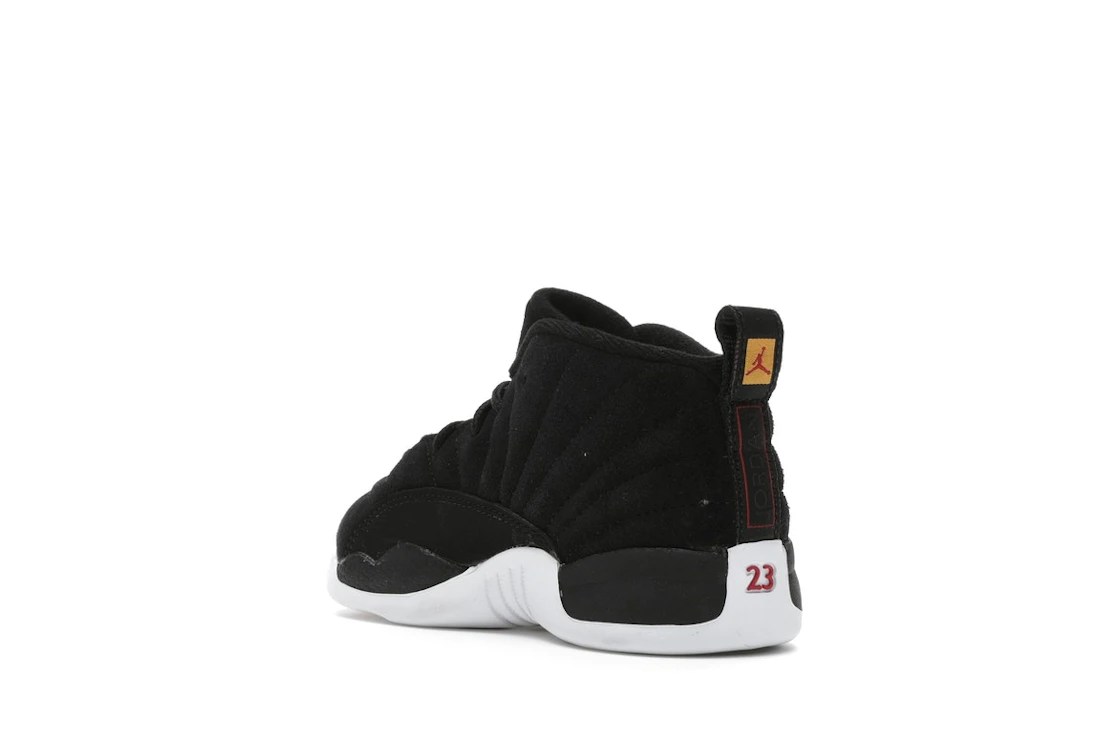 Vue 24 de Jordan 12 Retro Reverse Taxi Black (TD)