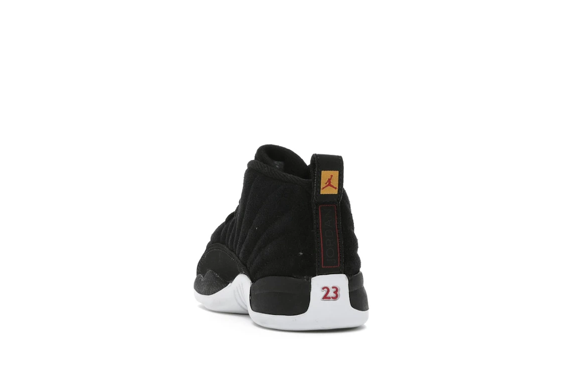 Vue 26 de Jordan 12 Retro Reverse Taxi Black (TD)
