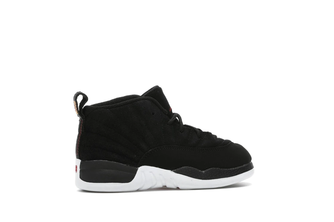 Vue 35 de Jordan 12 Retro Reverse Taxi Black (TD)