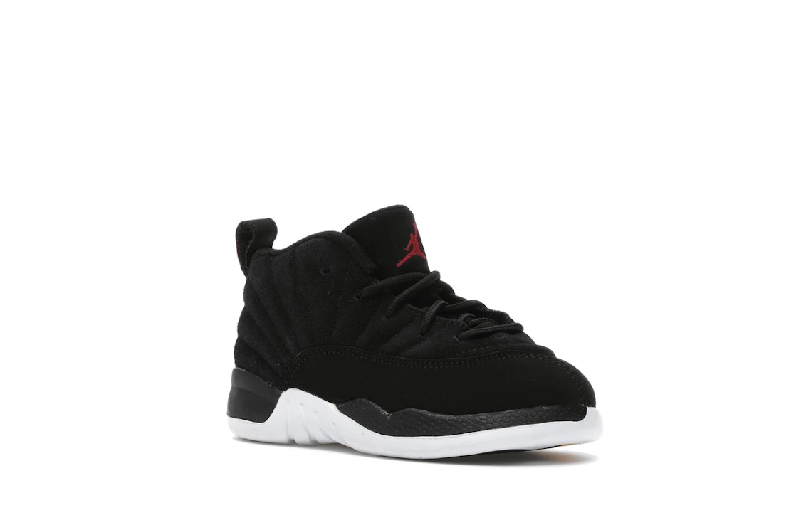 Vue 5 de Jordan 12 Retro Reverse Taxi Black (TD)